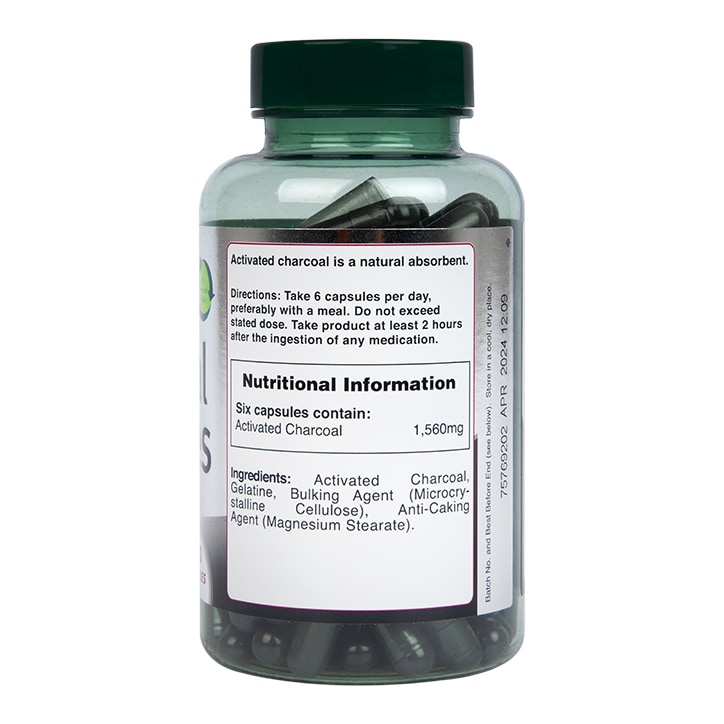 Holland & Barrett Activated Charcoal 120 Capsules